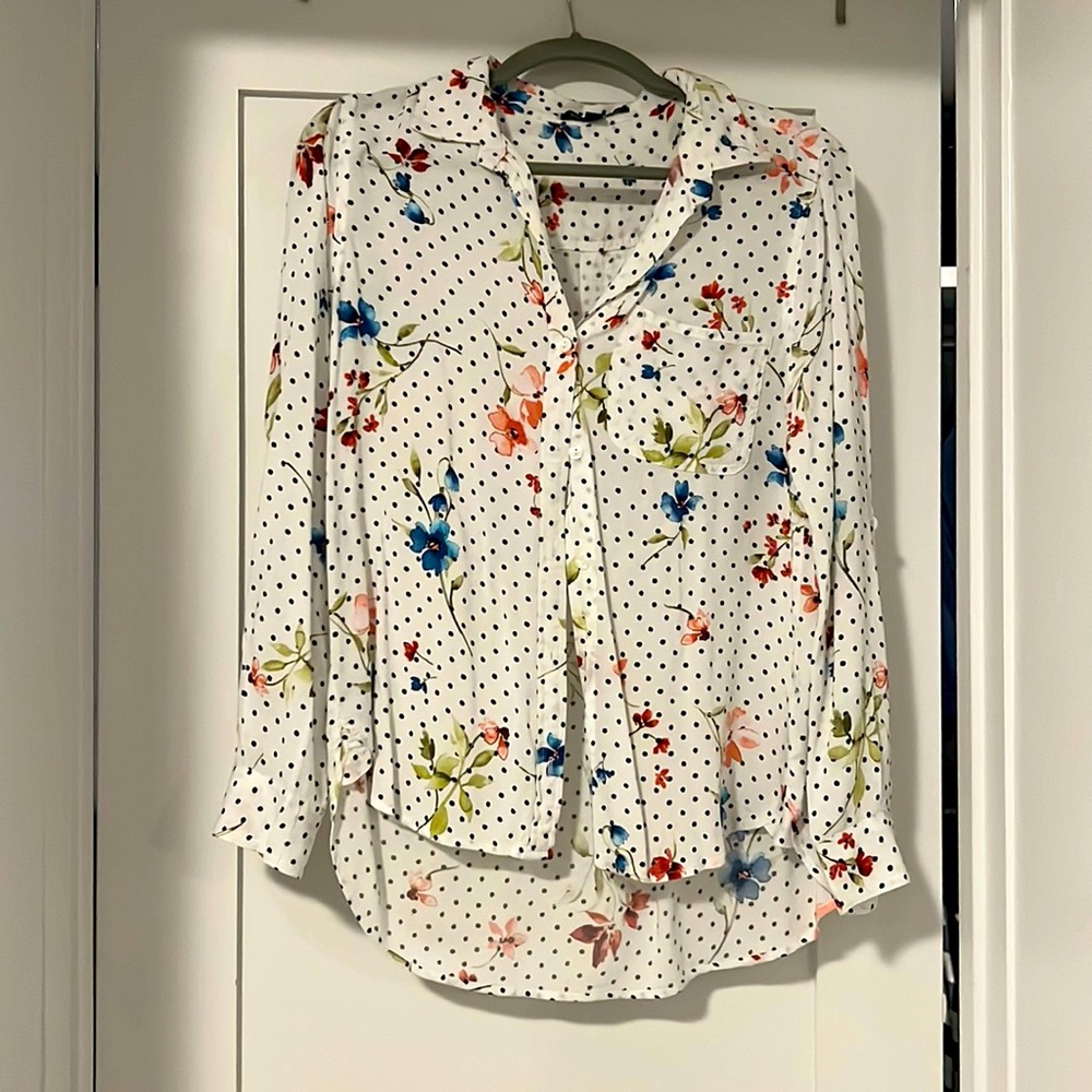 Velvet Heart full sleeve blouse size small